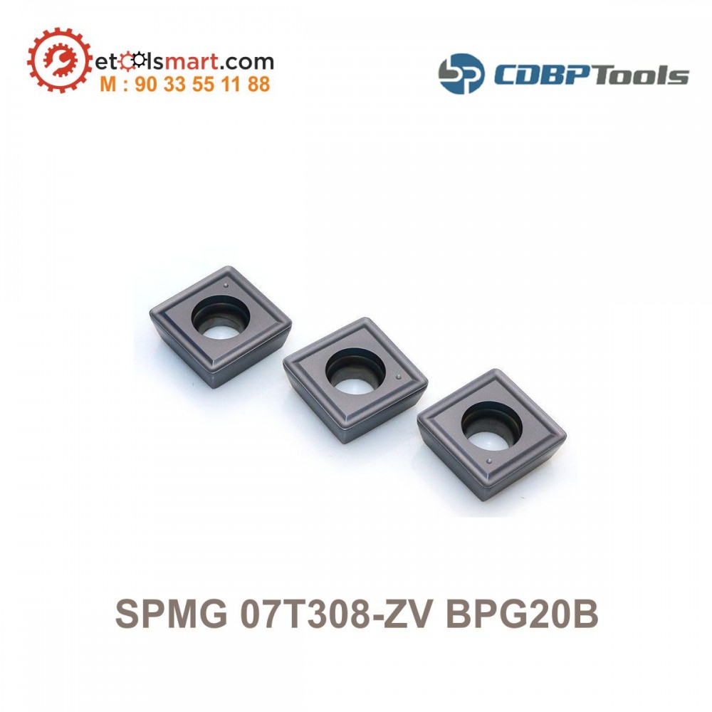 CDBP SPMG 07T308-ZV BPG20B DRILLING INSERT (10PCS=1Box)