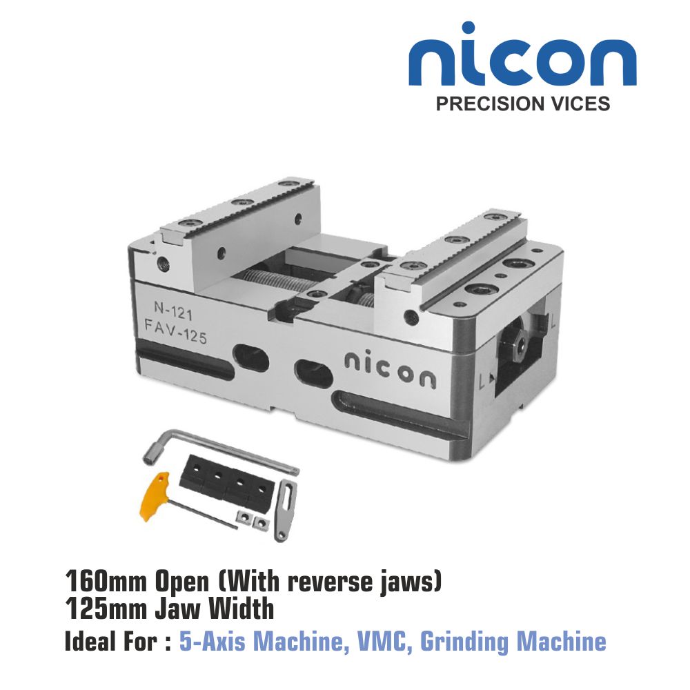 NICON 160MM 5-AXIS MACHINE VICE